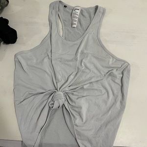 Oversized workout tank